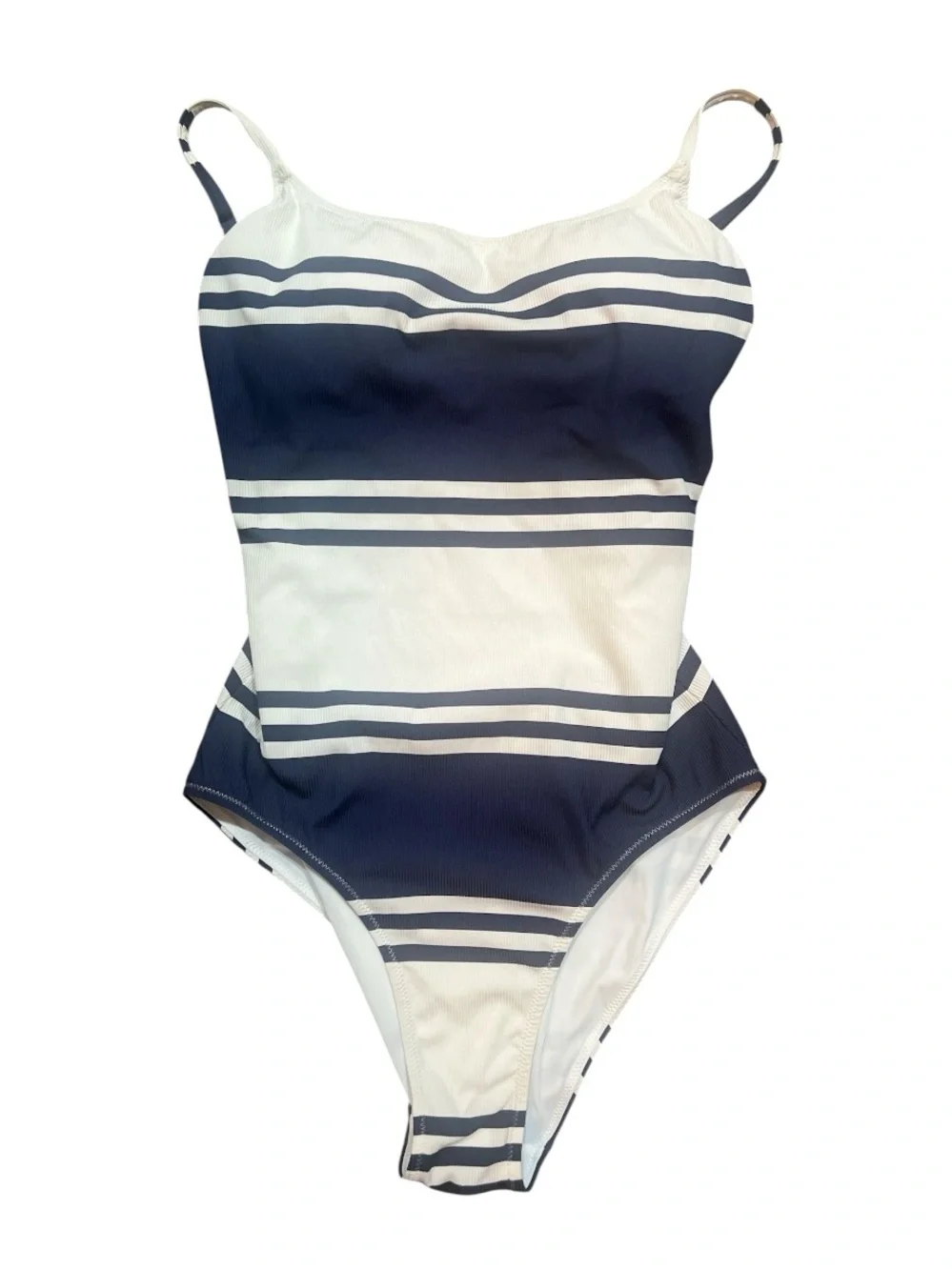 Lemlem Elene One Piece Swimsuit Medium Ayele Navy White Stripe NWT $250